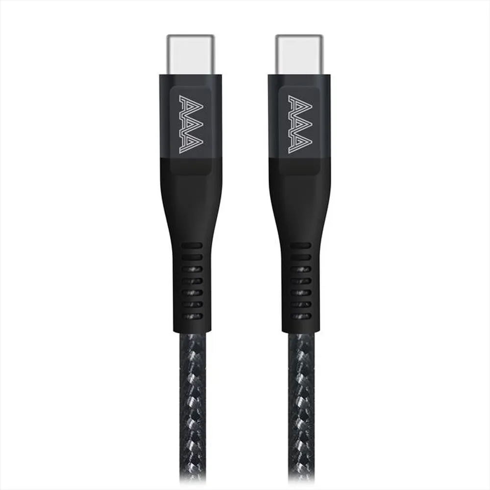 AAAMAZE - Cavo USB Type-C a Type-C super resistente AMIT-BLACK