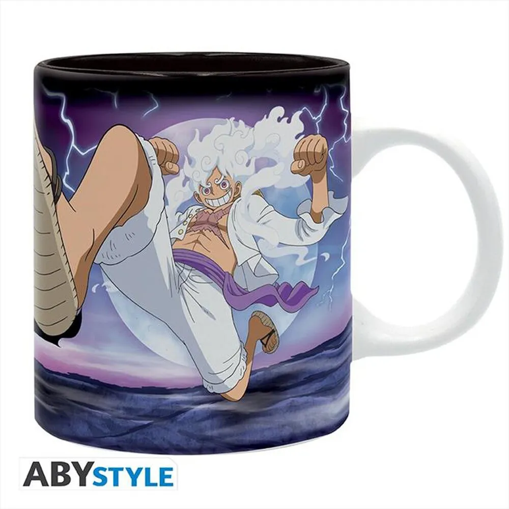 ABYSSE - Tazza ONE PIECE - MUG 320 ML - LUFFY VS KAIDOU-multicolore
