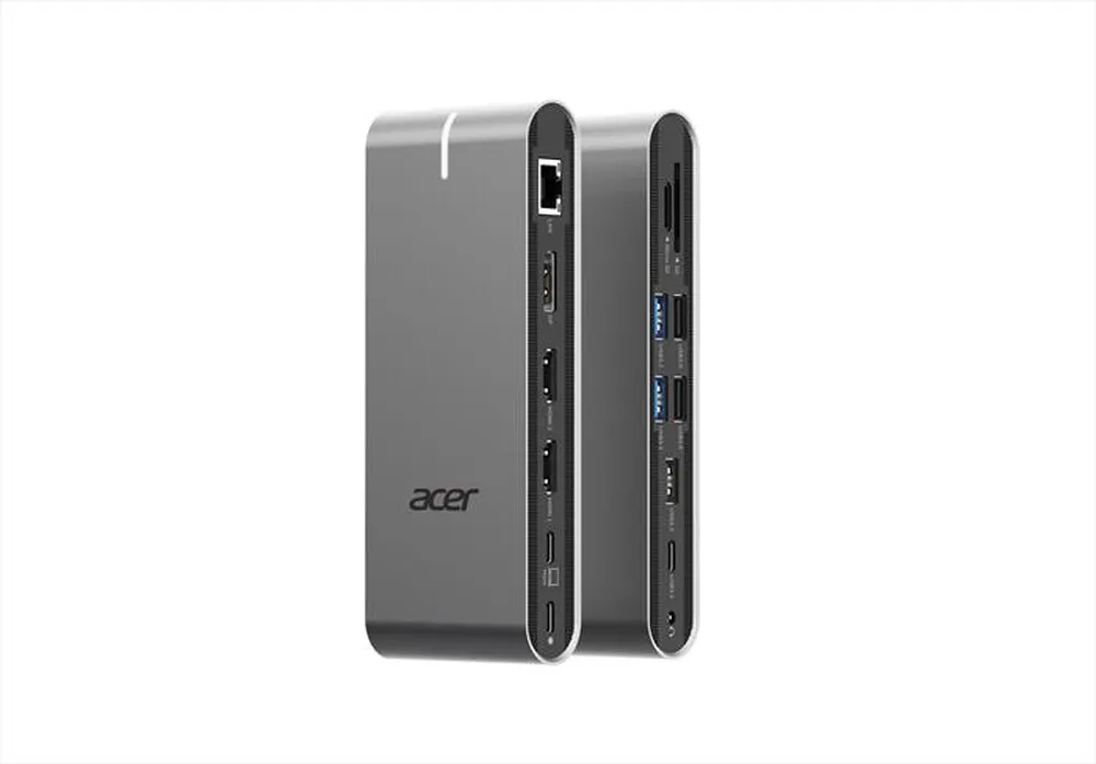ACER - TYPE-C UNIVERSAL DOCKING STATION 15 IN 1-Silver Grigio