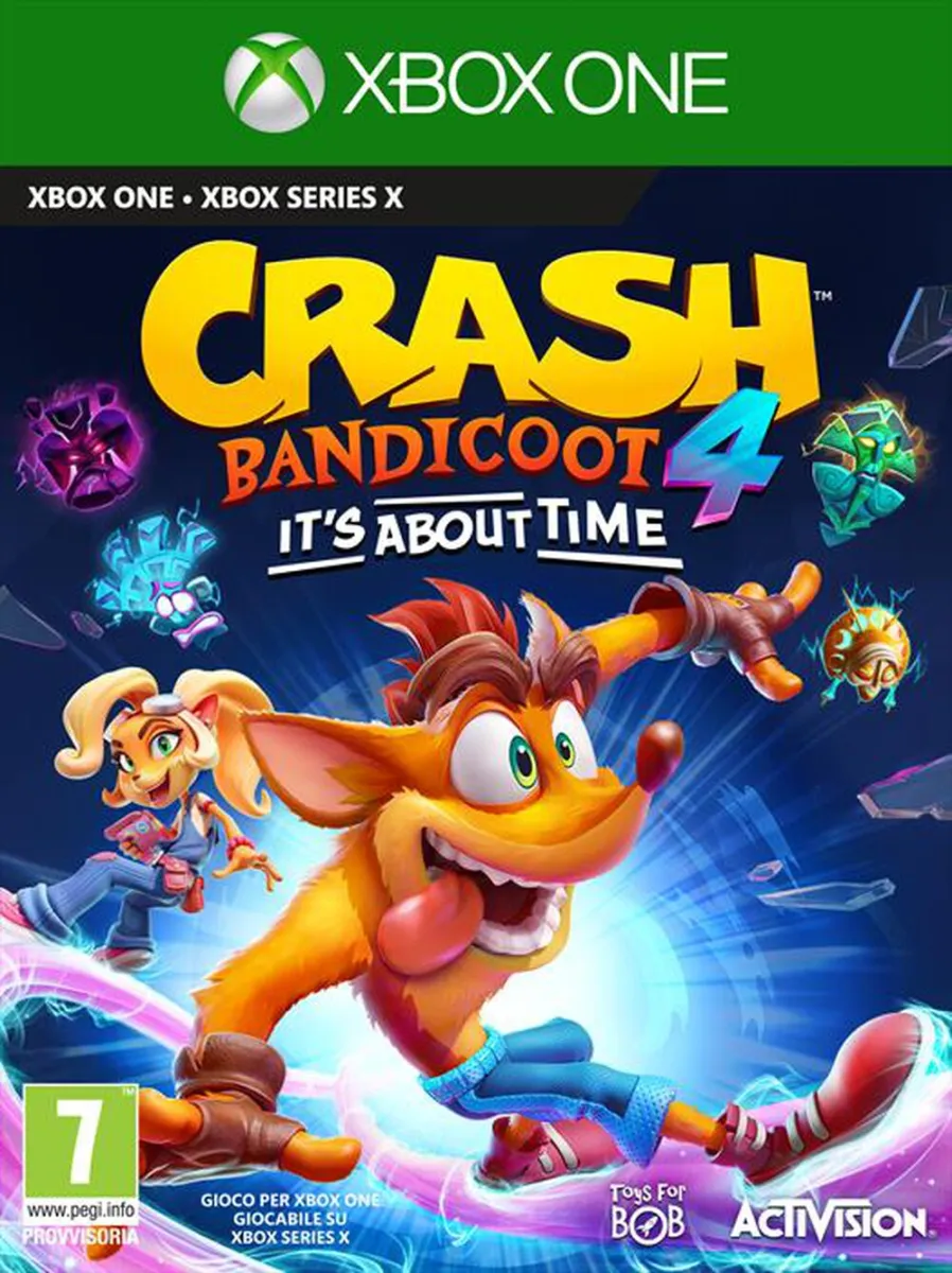 ACTIVISION-BLIZZARD - CRASH BANDICOOT 4 - IT´S ABOUT TIME ONE IT