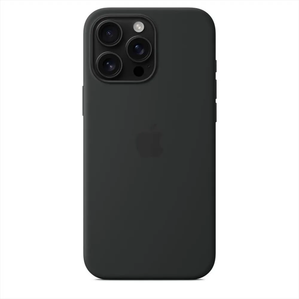 APPLE - Custodia MagSafe in silicone per iPhone 16 Pro Max-Nero