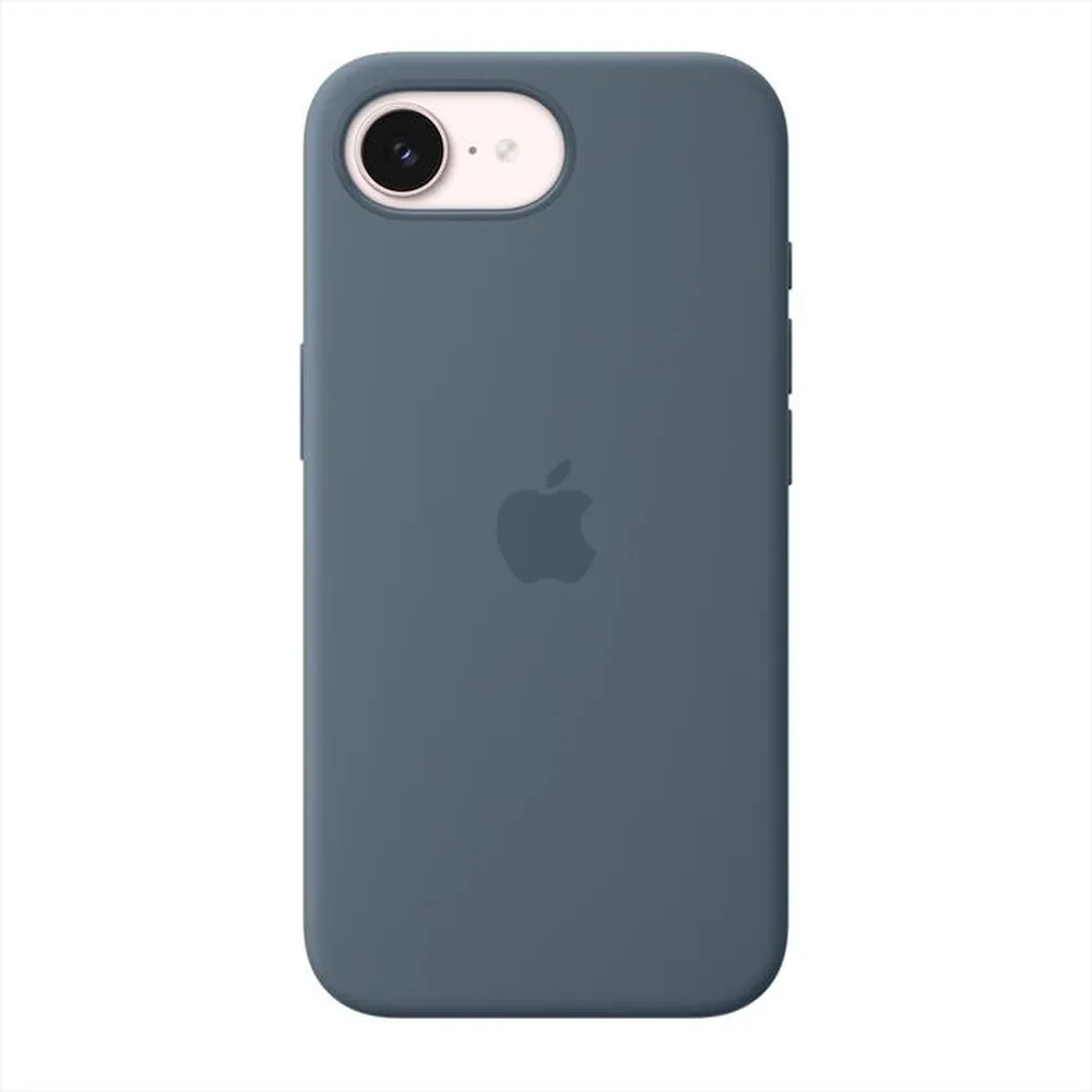 APPLE - Custodia MagSafe in silicone per iPhone 17e-Blu salmastro