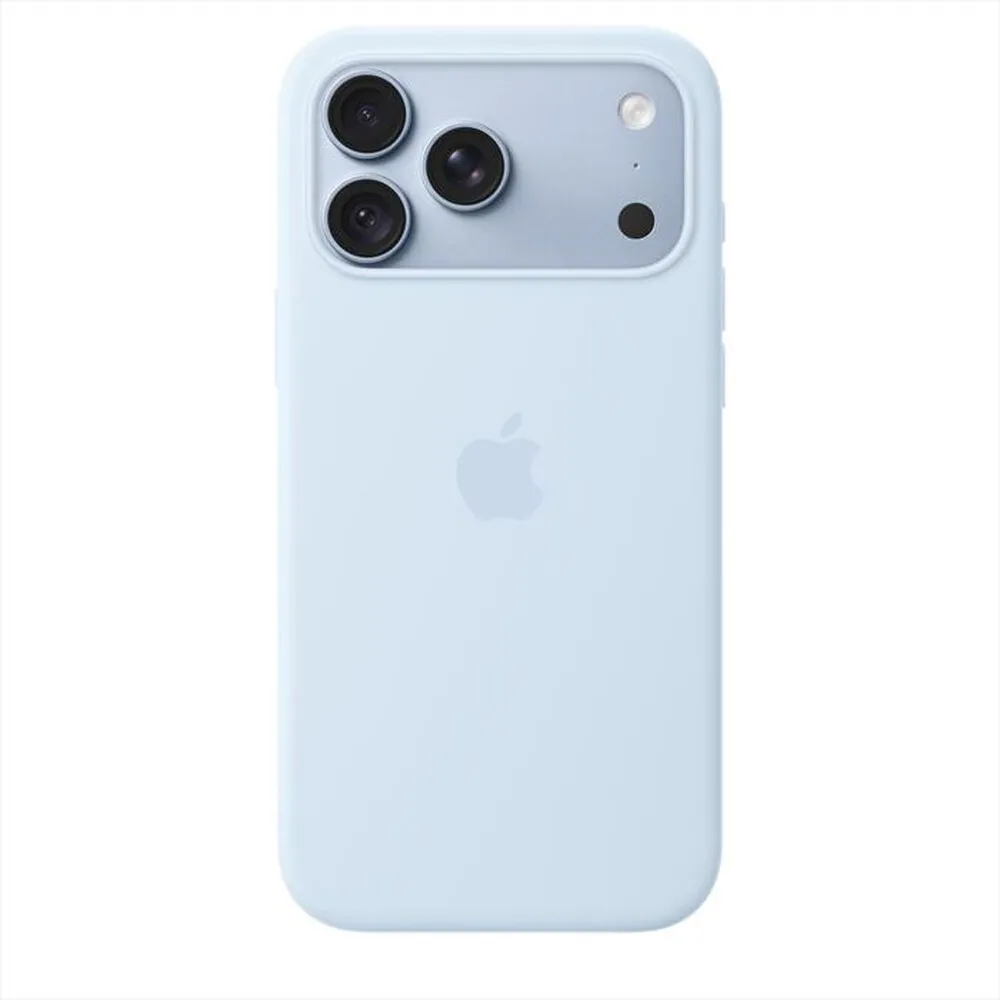 APPLE - Custodia MagSafe in silicone per iPhone 18 Pro Max-Celeste vivace