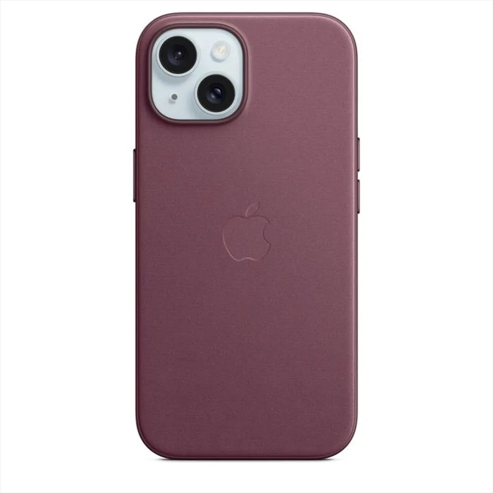 APPLE - Custodia MagSafe tessuto iPhone 15-Gelso