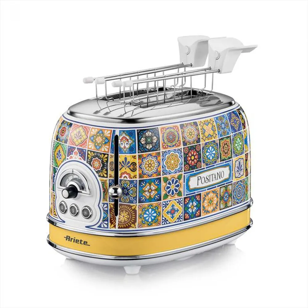 ARIETE - 0155/0P TOSTAPANE 2 FETTE POSITANO-Multicolore