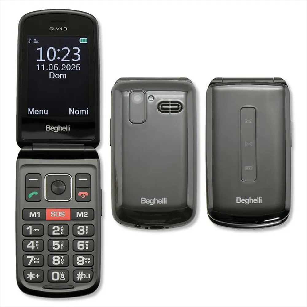 BEGHELLI - Salvalavita Phone SLV19-grigio