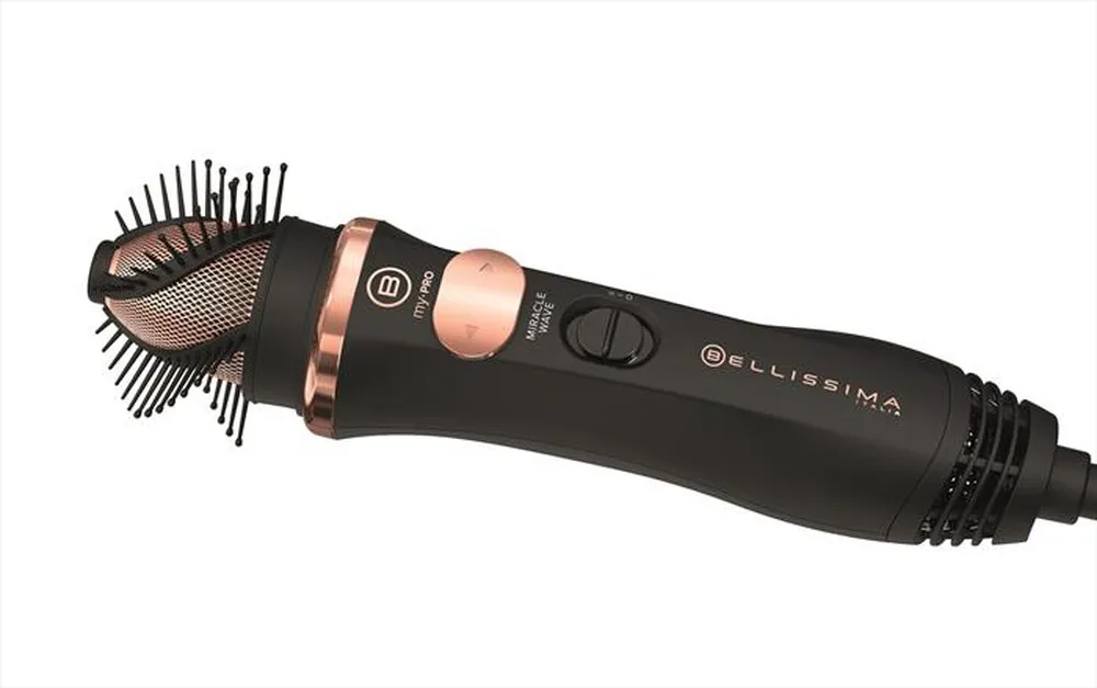 BELLISSIMA IMETEC - Spazzola arriccia capelli 11747-Nero-rame