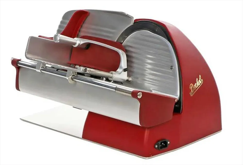 BERKEL - Home line plus - Affettatrice con lama 795 mm-Rosso opaco