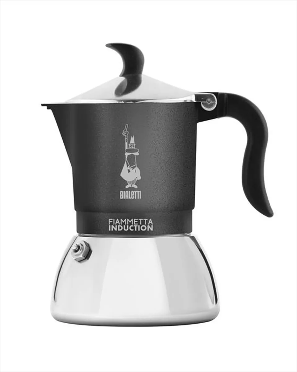 BIALETTI - Caffettiera FIAMMETTA IND. 4TZ-grigio