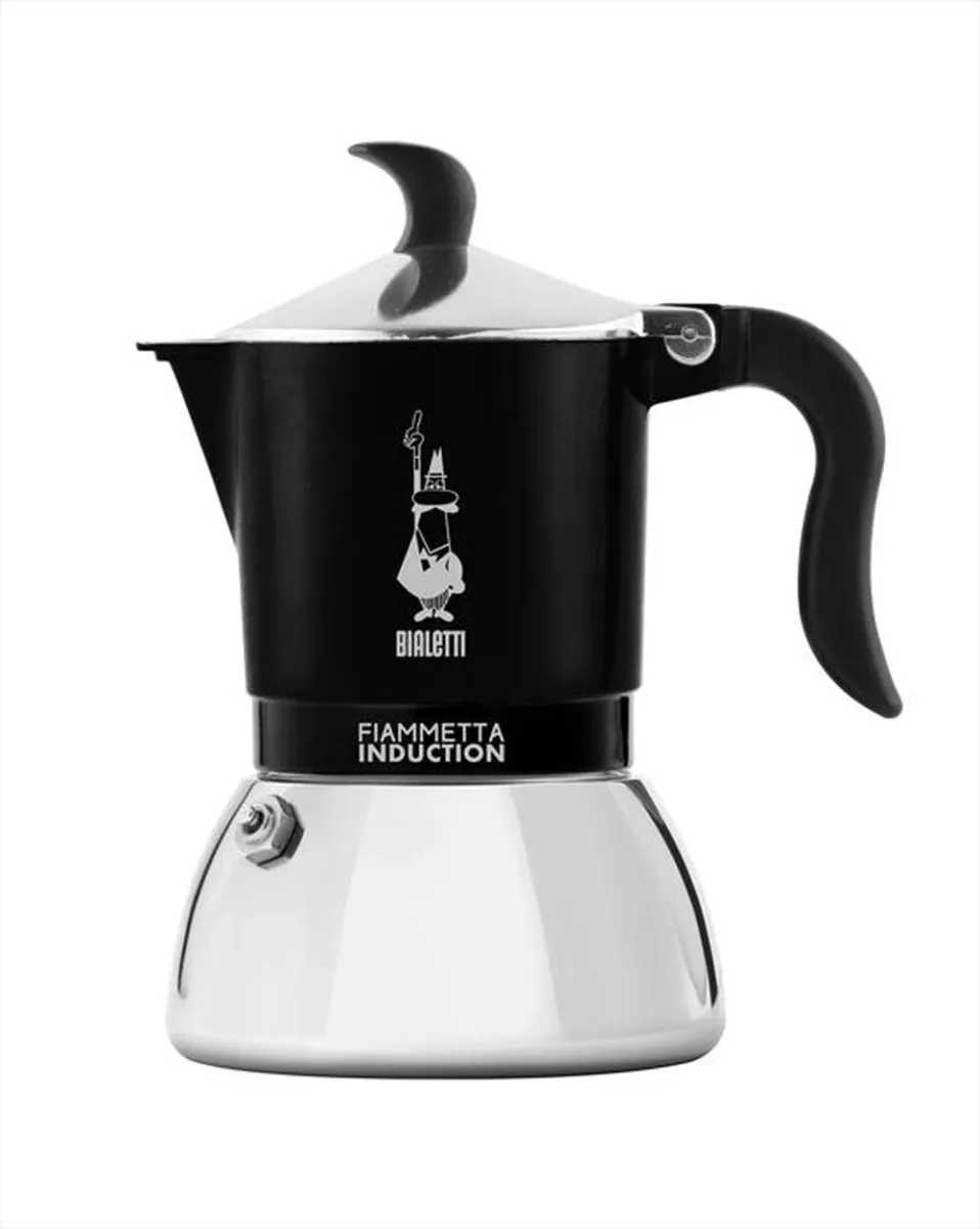 BIALETTI - Caffettiera FIAMMETTA IND. 4TZ-nero