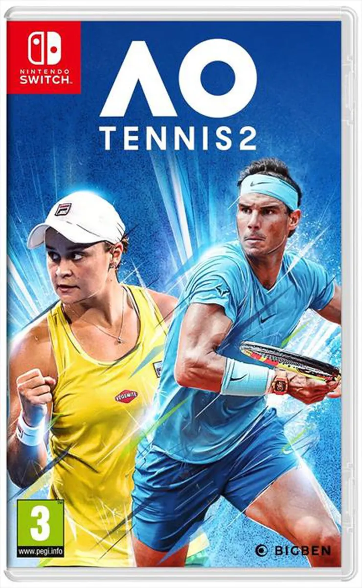 BIG BEN - SWITCH AUSTRALIAN OPEN  TENNIS 2 CODE IN A BOX