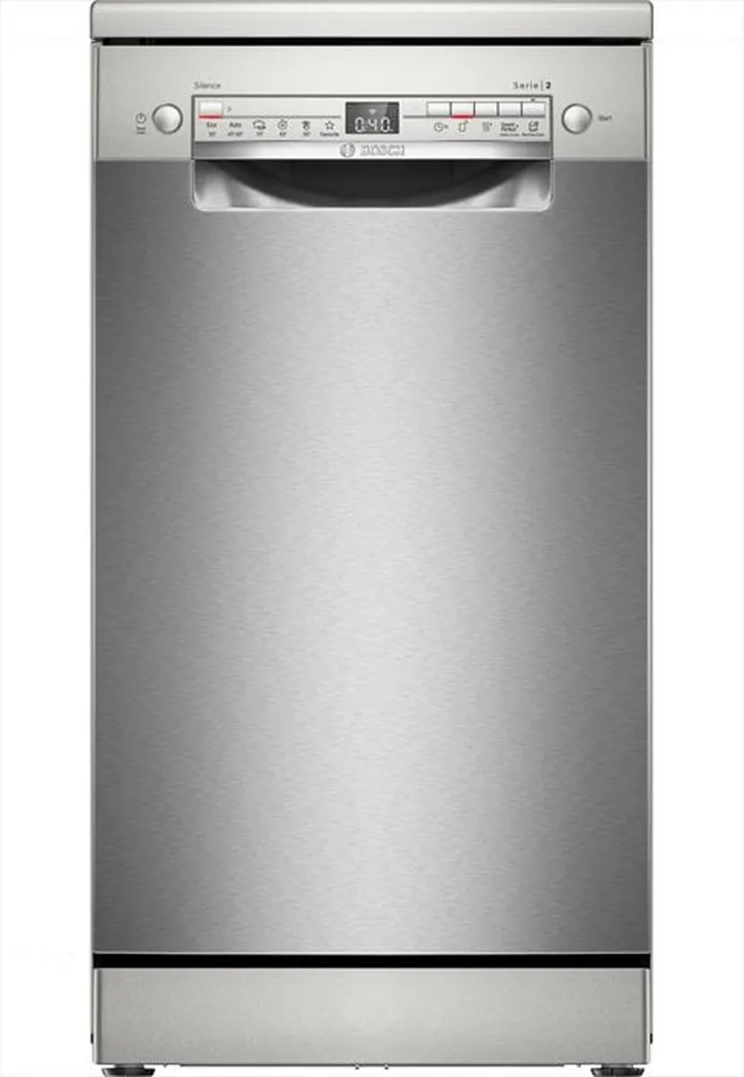 BOSCH - Lavastoviglie SPS2HKI55E Classe D 10 coperti-ACCIAIO SPAZZOLATO