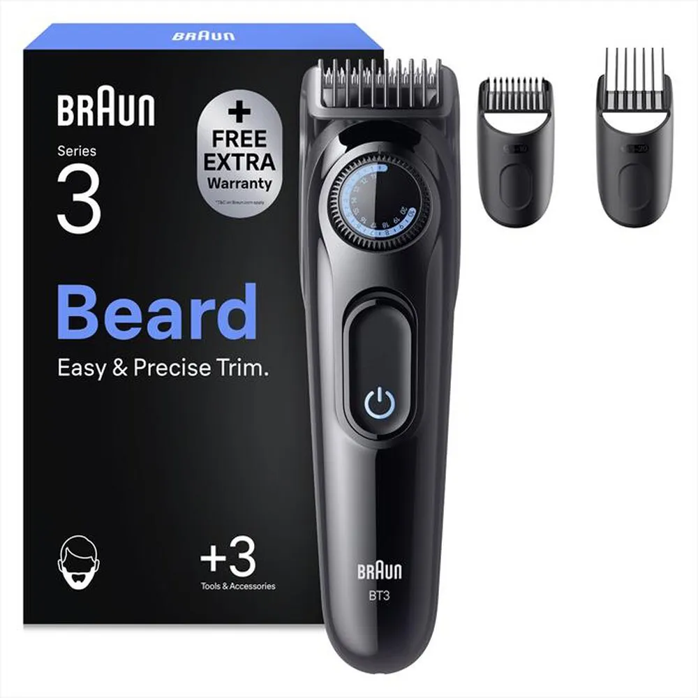 BRAUN - Regolabarba BT 3520-NERO