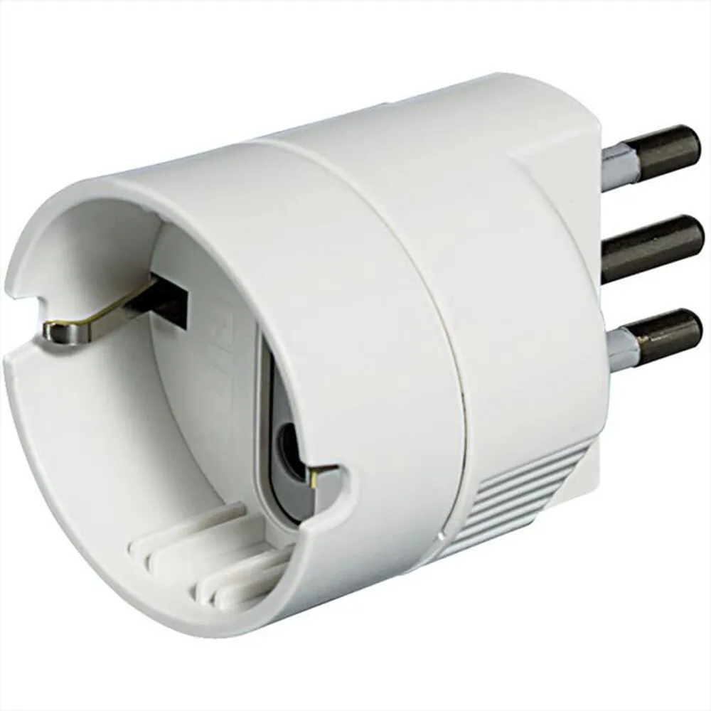 BTICINO - ADATTATORE spina 10A presa P30-BIANCO