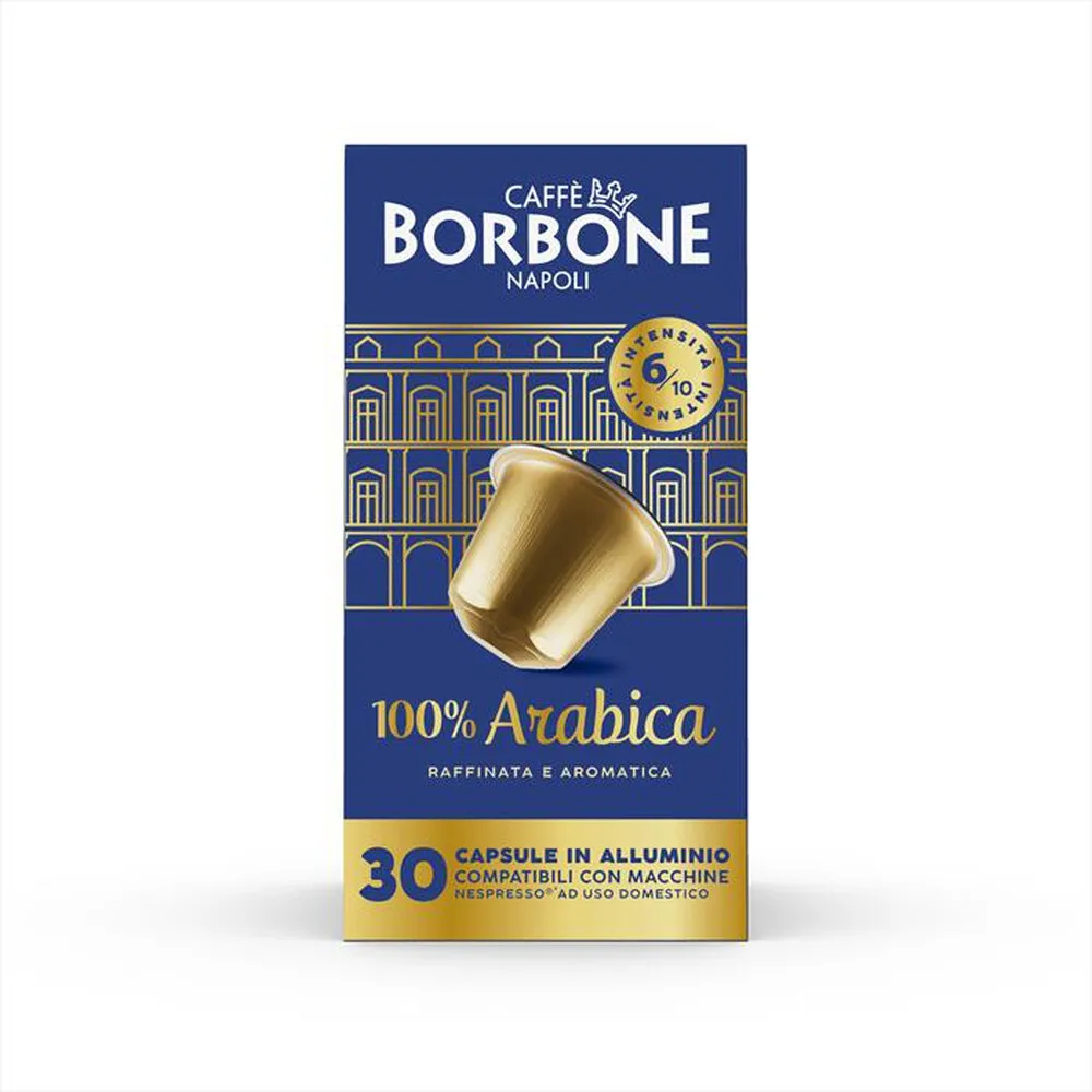 CAFFE BORBONE - NESPRESSO ALLUMINIO 100% ARABICA 30 PZ