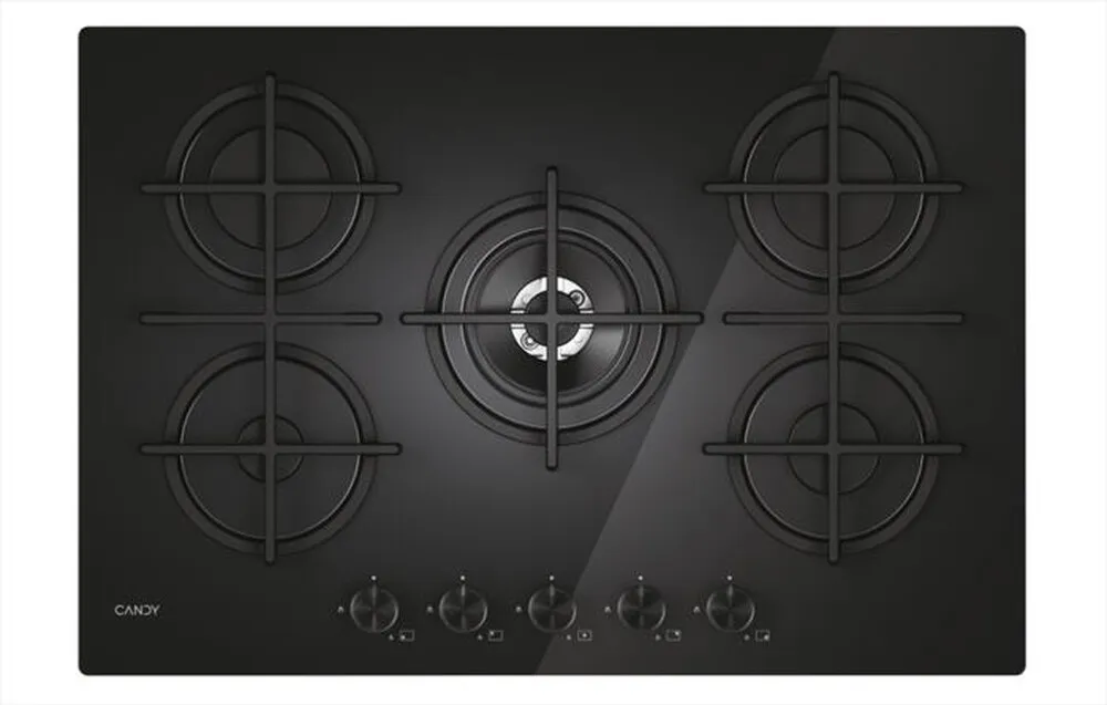 CANDY - Piano cottura a gas CVG74WTB 75 cm-Black