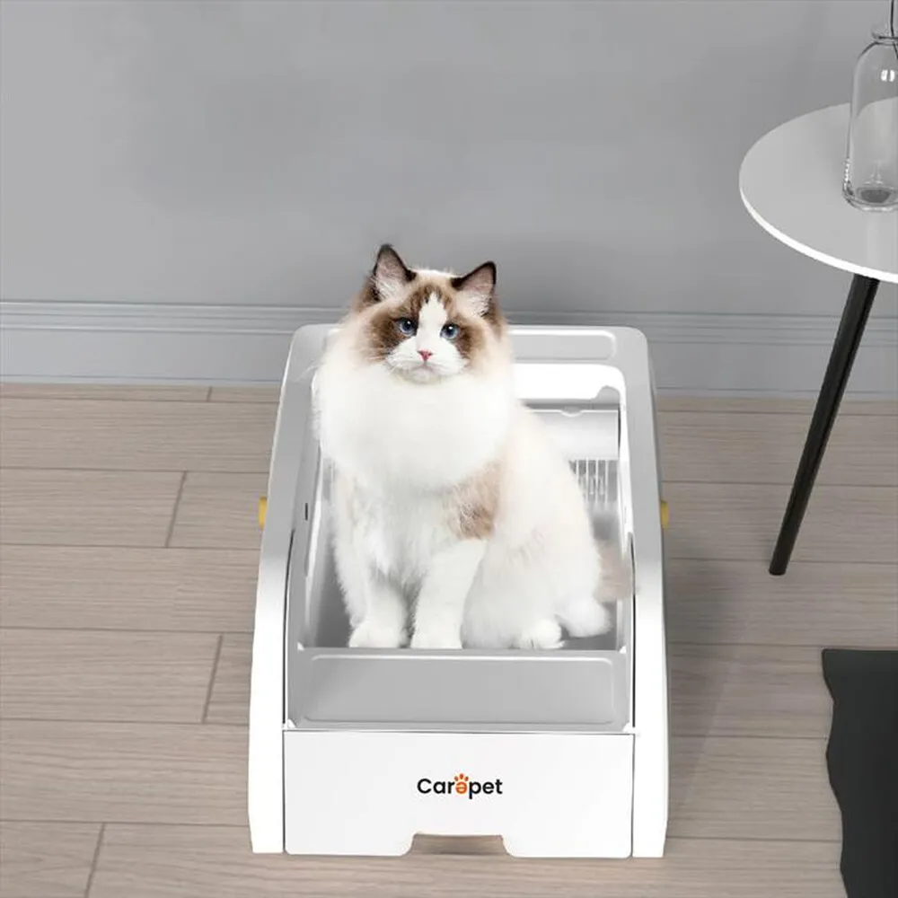 CAREPET - LETTIERA AUTOPULENTE C102WC OPEN-Bianco
