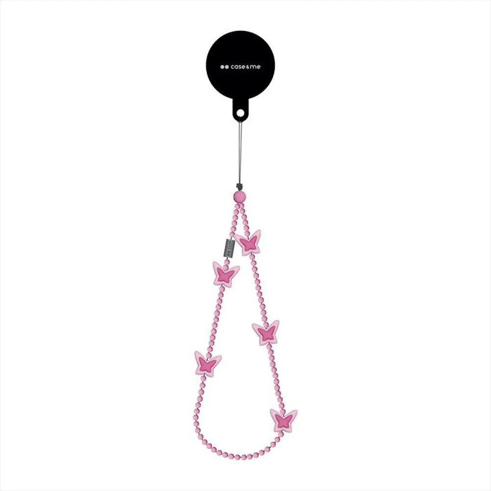 CASEME - Beads laccetto telefono, farfalla-Verde