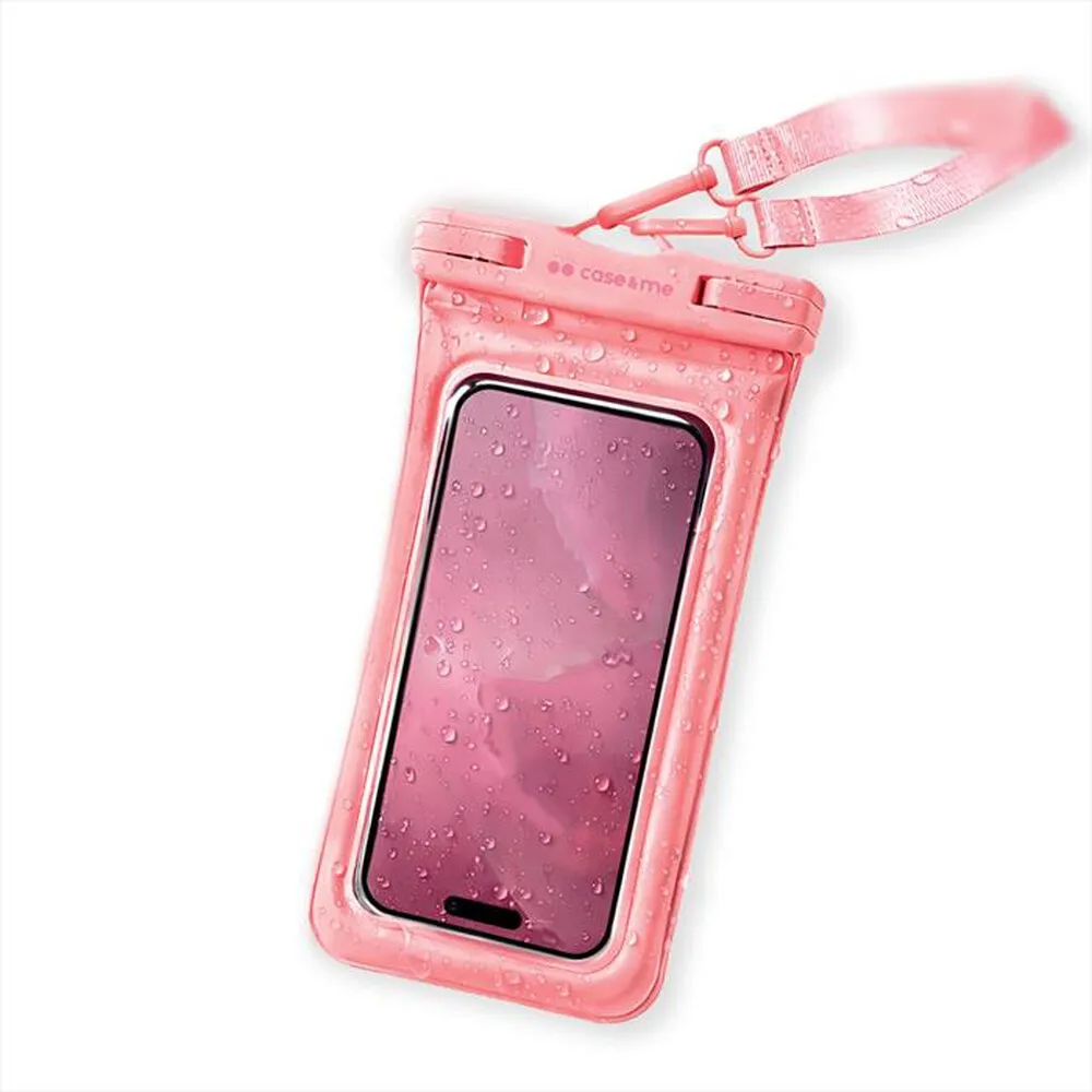 CASEME - Borsa a tracolla galleggiante per smartphone-rosa