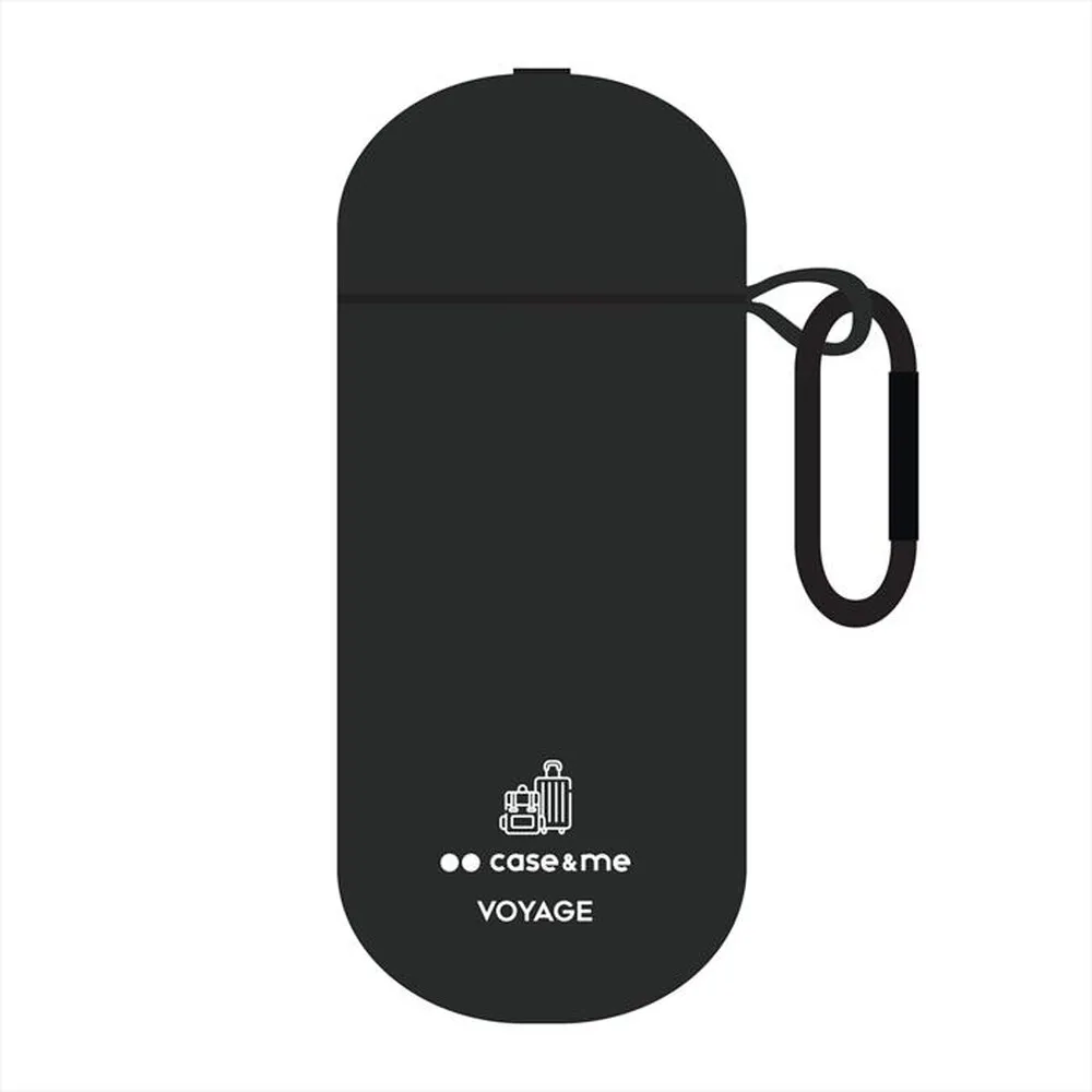 CASEME - Cover in silicone con cuscinetto da collo-Nero