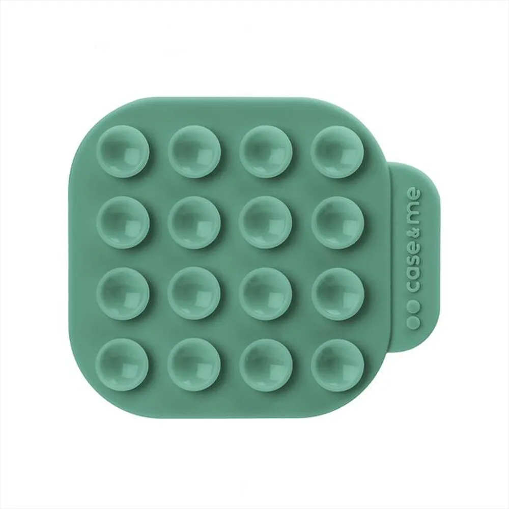 CASEME - Supporto in silicone a ventosa CMSILSUCTION2-Verde