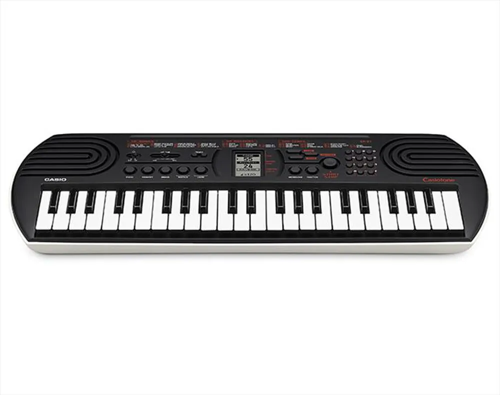 CASIO - Tastiera musicale per bambini SA-81H7-NERO/GRIGIO CHIARO
