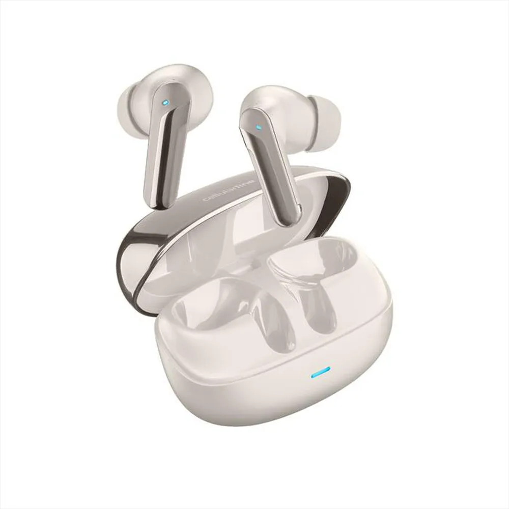 CELLULARLINE - Auricolare bluetooth NUMB CON HYBRID ANC-Beige