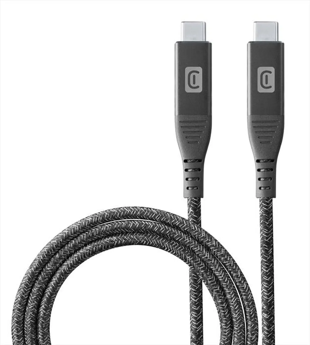 CELLULARLINE - CABLE USB-C TO USB-C 3.1  1M-Black
