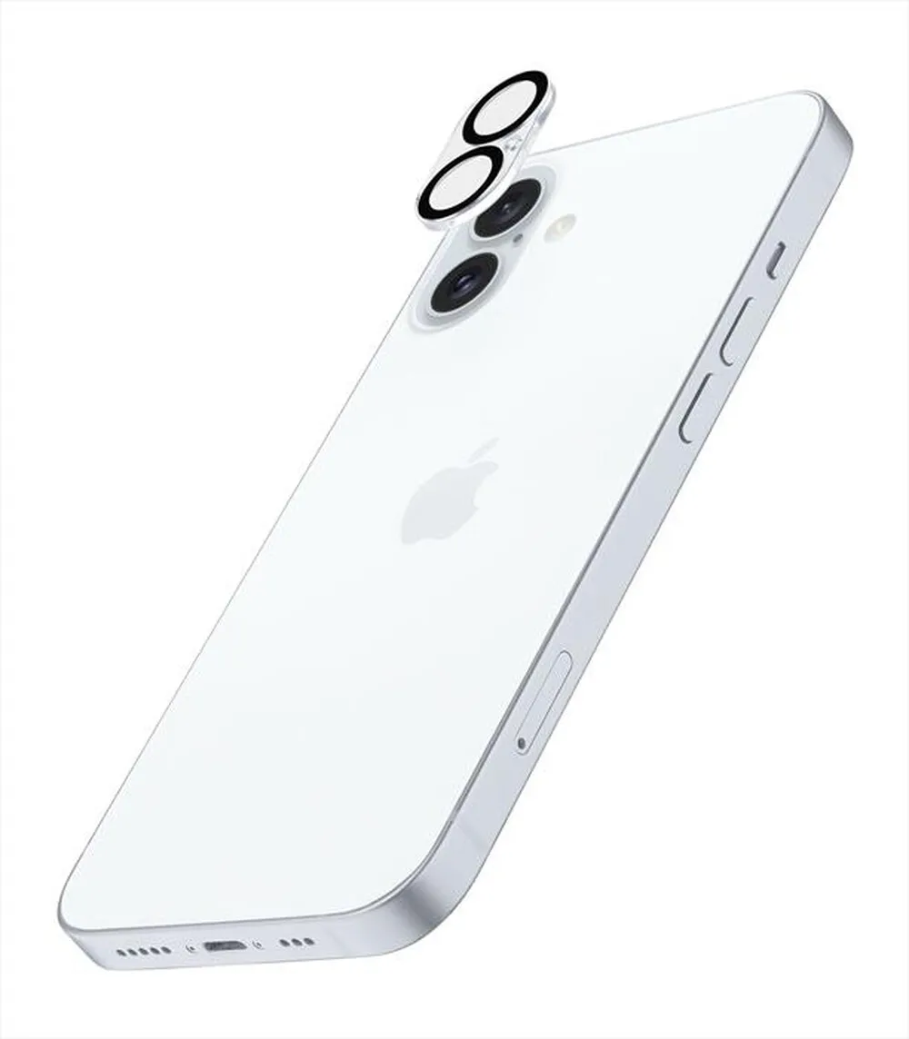 CELLULARLINE - Camera Lens CAMERALENSIPH16 per iPhone 16-Trasparente