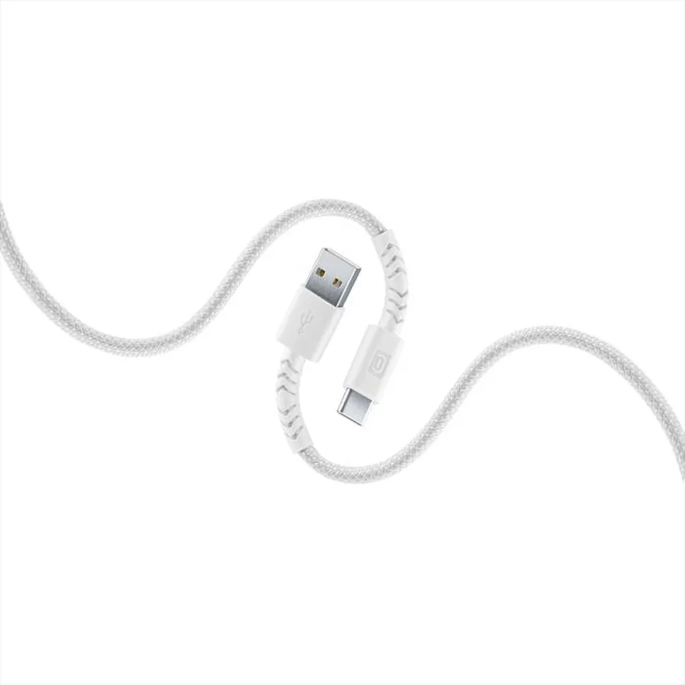 CELLULARLINE - CAVO FLEXY 150CM 15W USB A TO USB C-Bianco