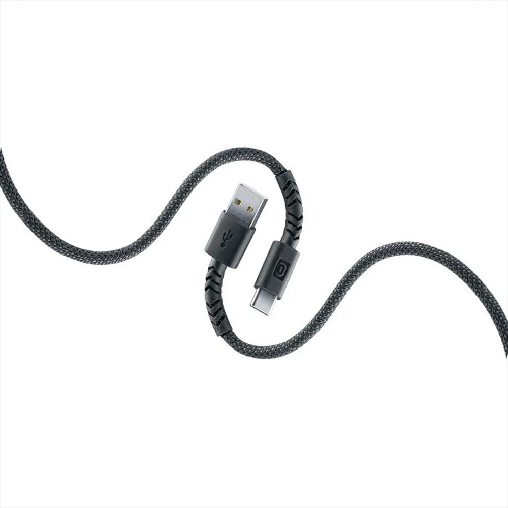CELLULARLINE - CAVO FLEXY 150CM 15W USB A TO USB C-Nero