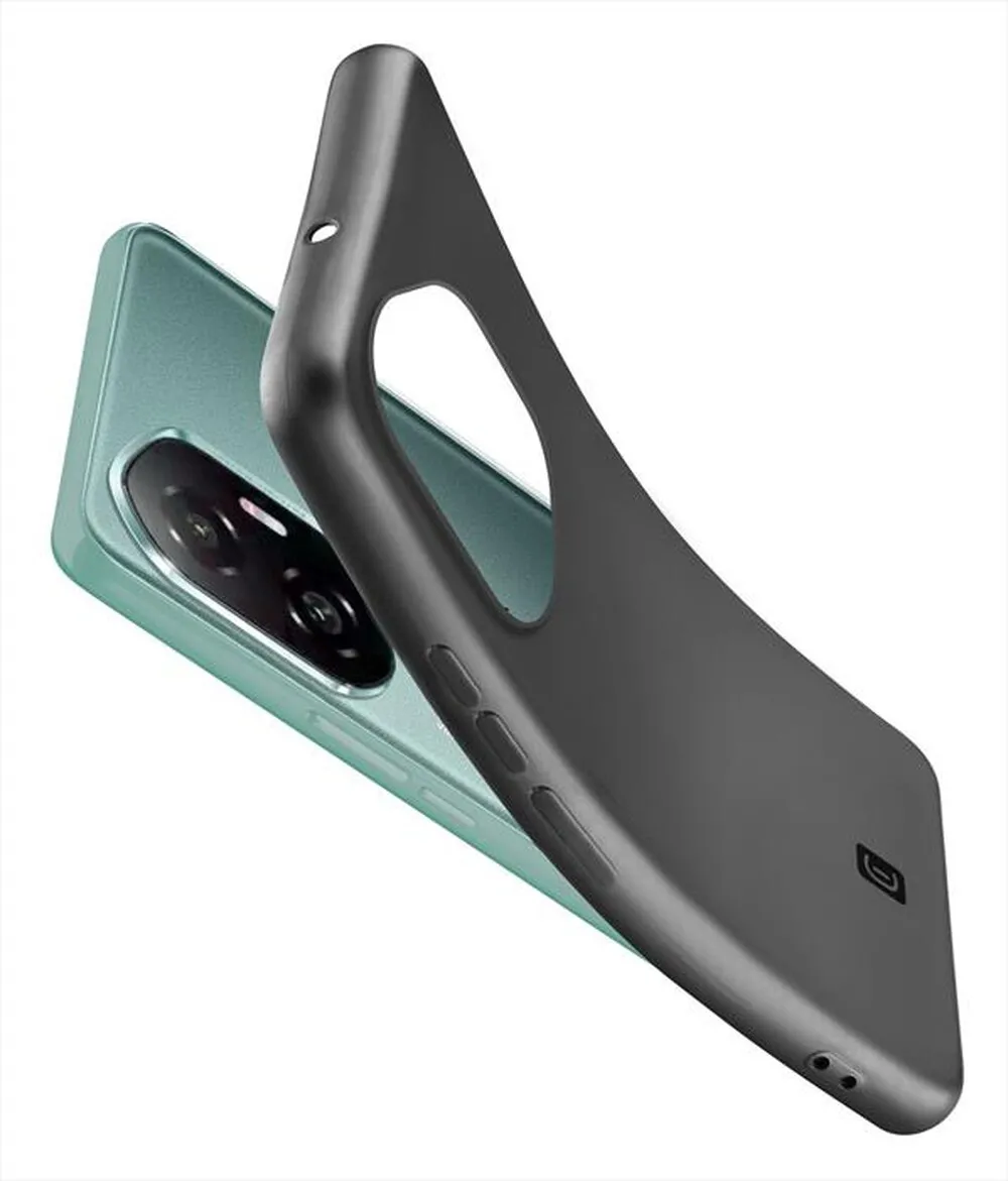 CELLULARLINE - Cover flessibile in gomma MOOD per Honor 400-Nero