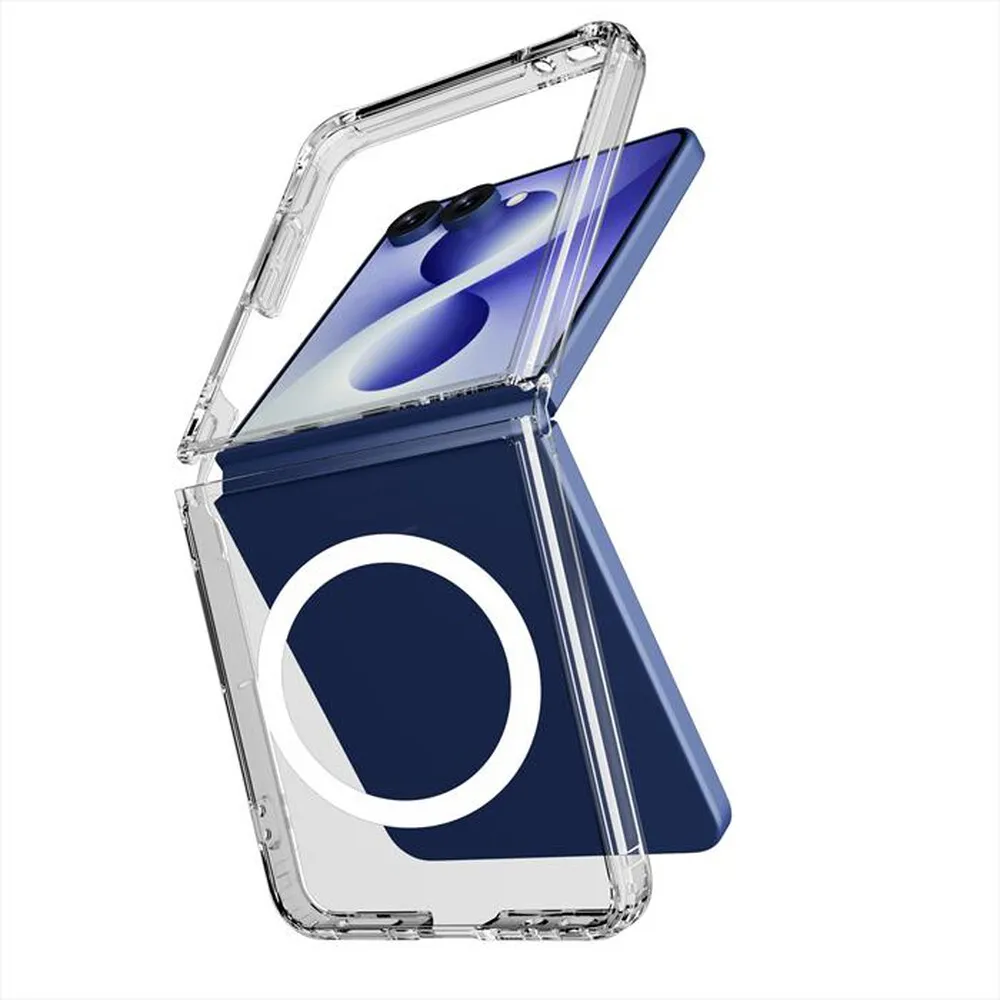 CELLULARLINE - Cover IMPACT CLEAR MAG per GALAXY Z FLIP8-Trasparente
