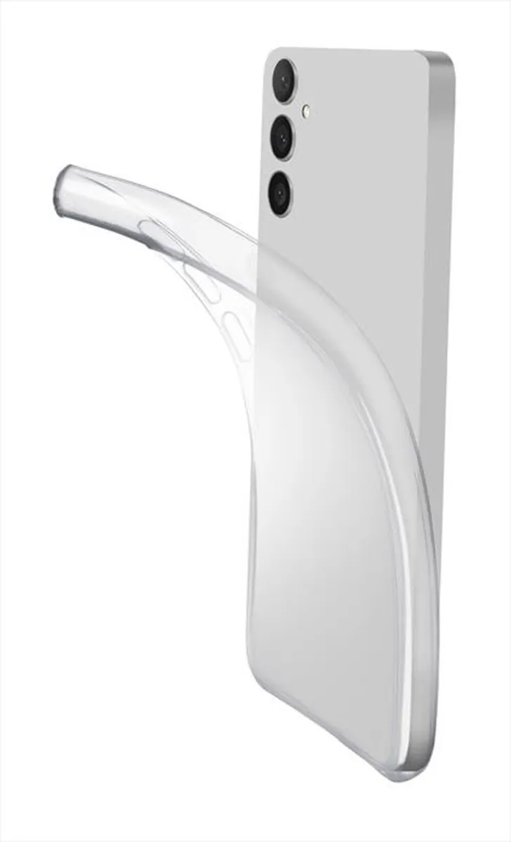 CELLULARLINE - Cover in gomma FINE per GALAXY A36/A56-Trasparente
