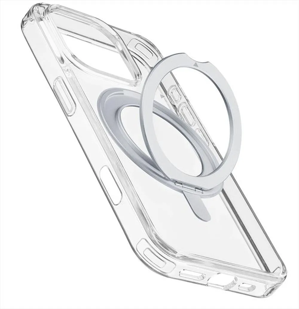 CELLULARLINE - Cover SPIN MAG per iPhone 16 Pro Max-Transparent