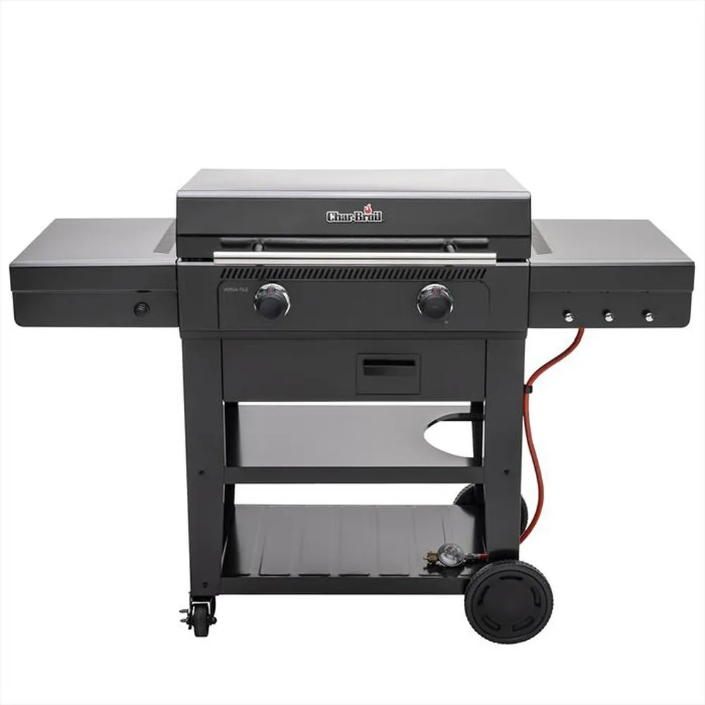 CHAR-BROIL - PLANCHA VERSA TILE 3 IN 1 GAS 2 FUOCHI-Black
