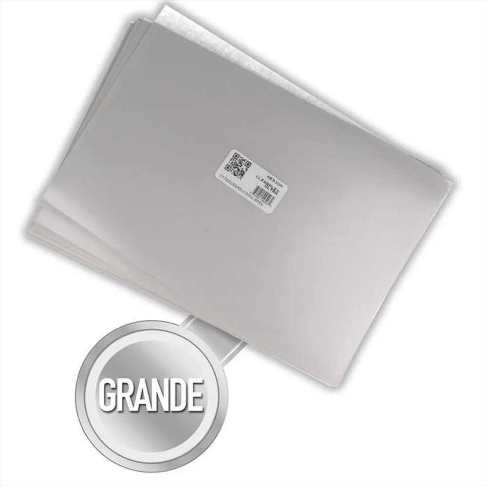CLEAR PLEX - PELLICOLA ULTRA2 TRASPARENTE - FORMATO GRANDE-Trasparente