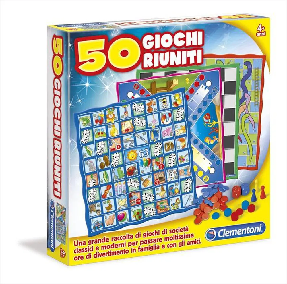 CLEMENTONI - 12941 50 Giochi Riuniti