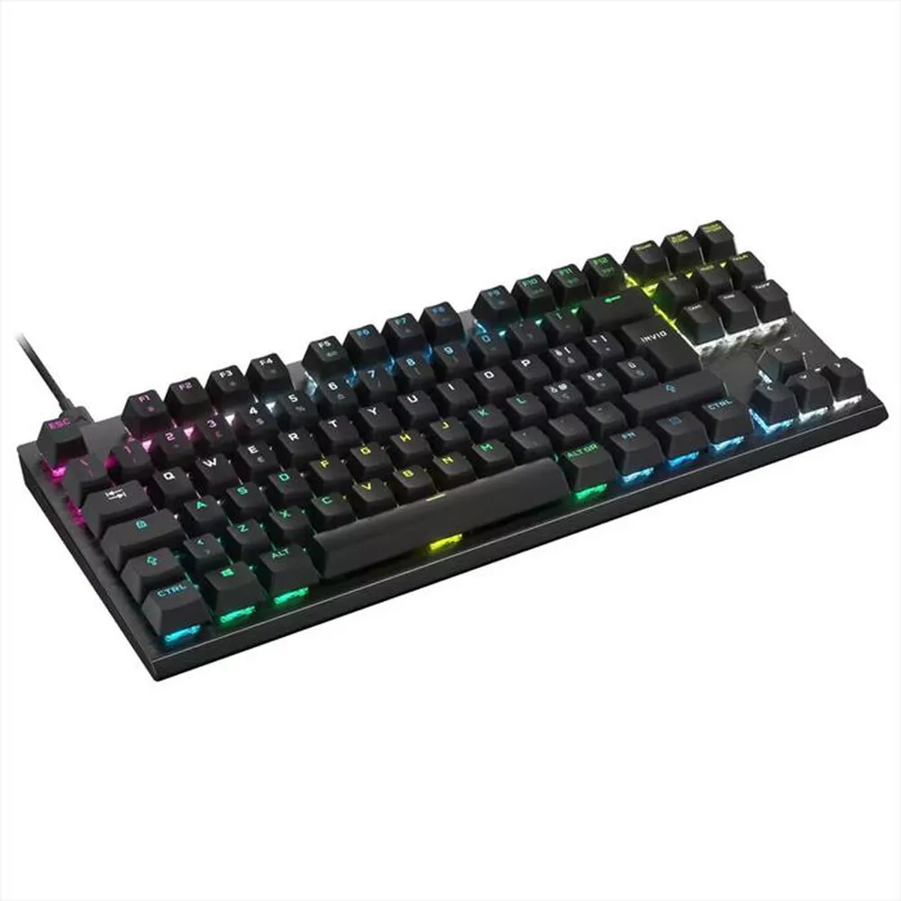 CORSAIR - Tastiera K60 RGB PRO TKL-Nero