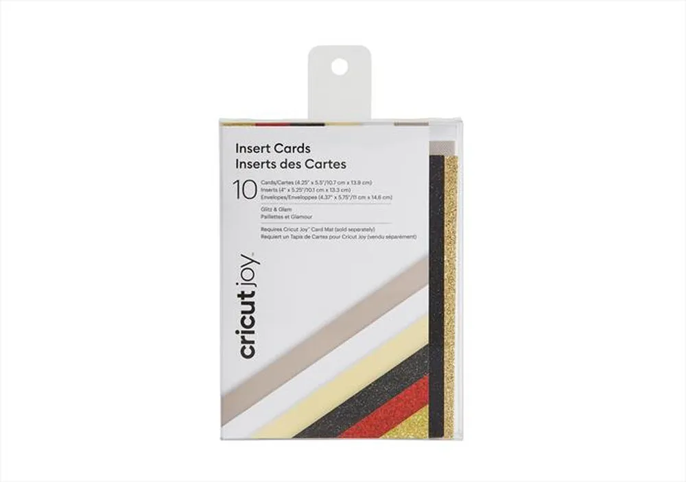 CRICUT - Carte da inserire Glitz & Glam R20 (10,8cm x 14cm)