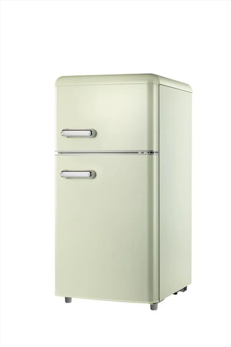 DCG ELTRONIC - Frigorifero 2 porte MF100CCDP Classe E 100 lt-CREMA
