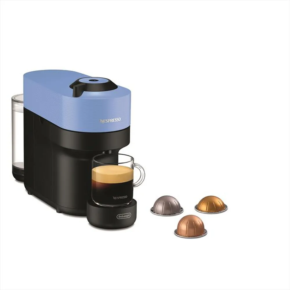DE LONGHI - Macchina da caffè VERTUO POP ENV90.A Nespresso-Celeste
