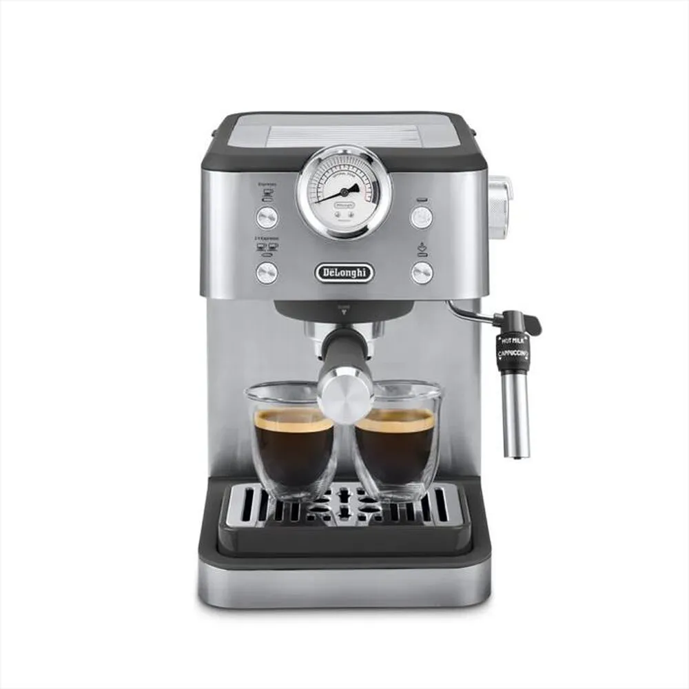DE LONGHI - Macchina per caffè espresso manuale EM450.M-METAL