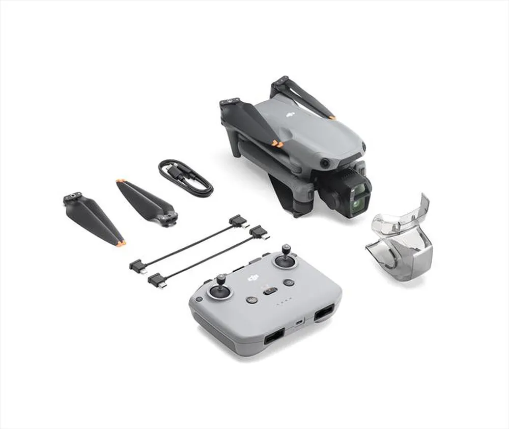 DJI - Drone AIR 3S (DJI RC-N3)-Grigio