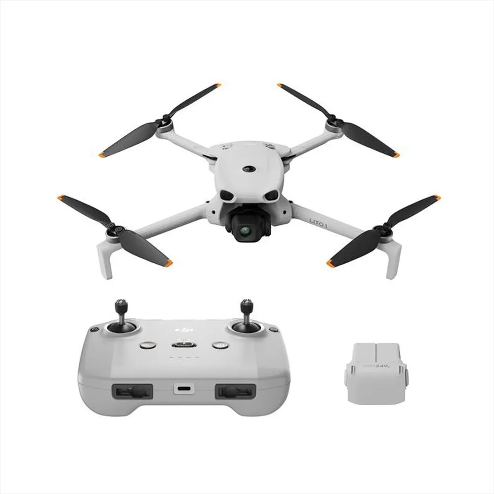 DJI - Drone con fotocamera LITO X1 (RC-N3)-GRIGIO