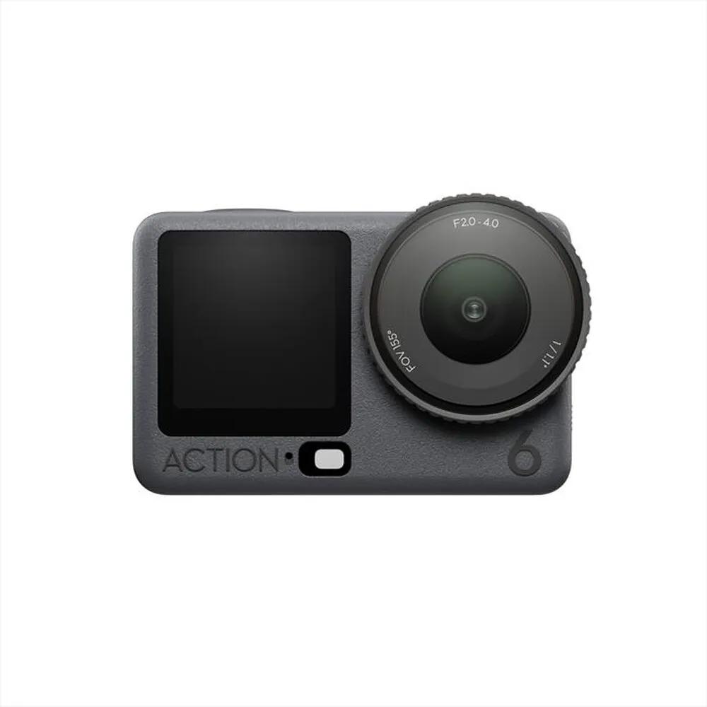DJI - OSMO ACTION 6 STANDARD COMBO-Grigio Scuro