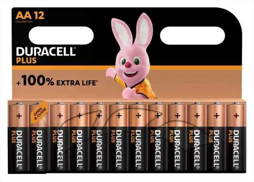 DURACELL - PLUS 100 STILO AA B12
