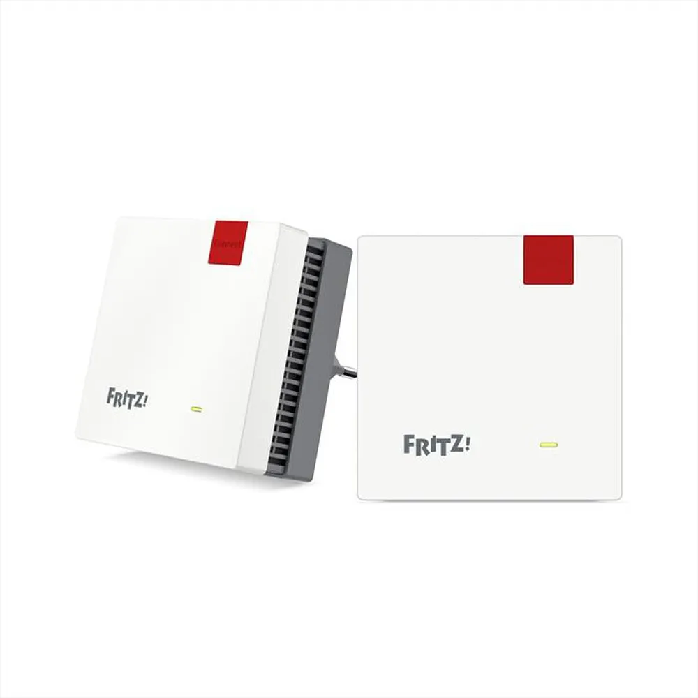 FRITZ! - MESH FRITZ!Mesh Wi-Fi Set 1700 2-Pack-bianco/rosso