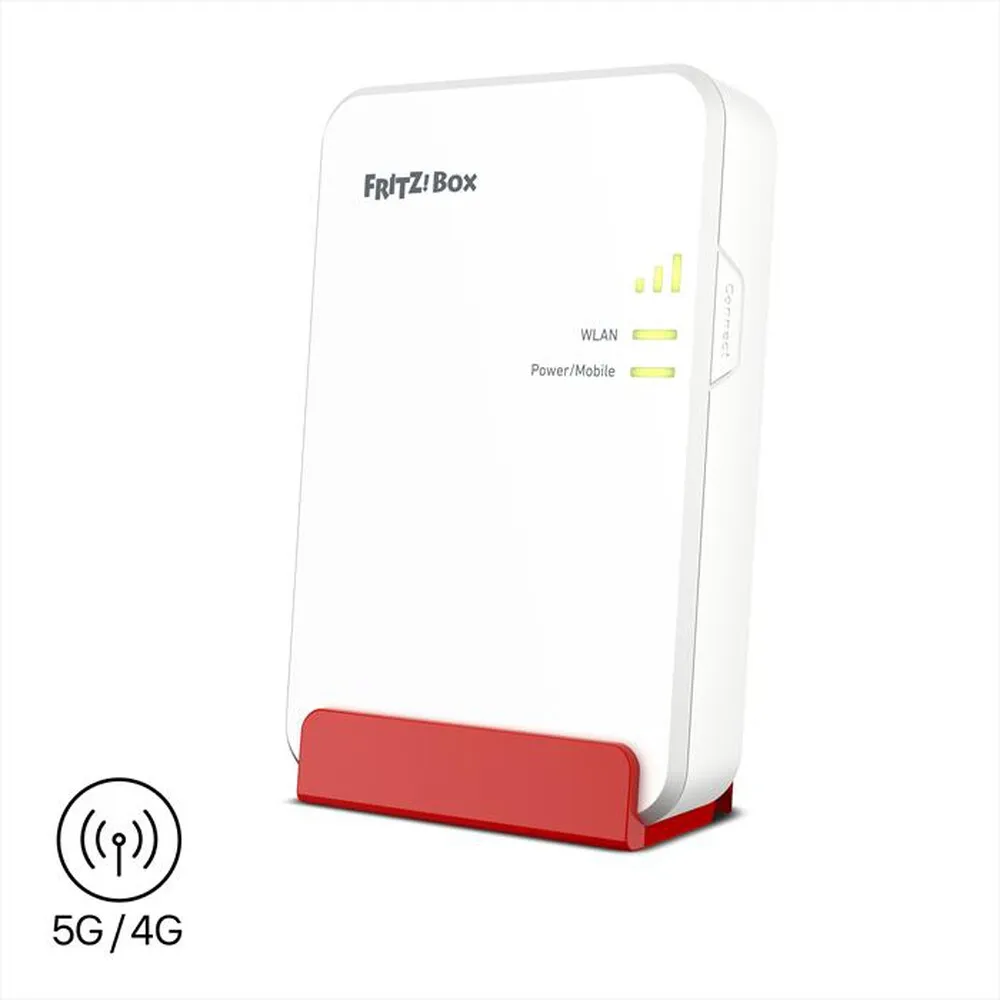 FRITZ! - Router BOX 6860 5G V2-bianco/rosso