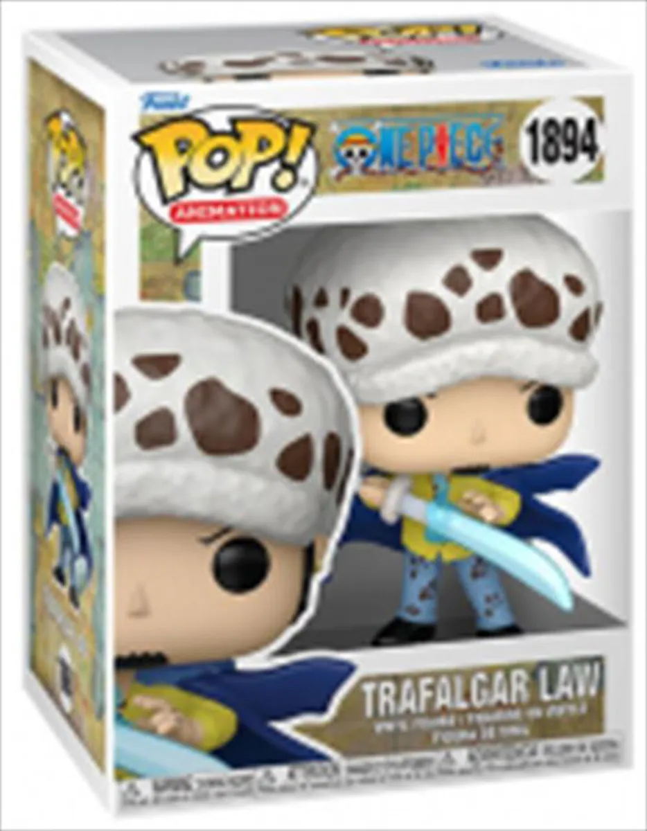 FUNKO - POP One Piece Trafalgar Law w/Blue - 83809